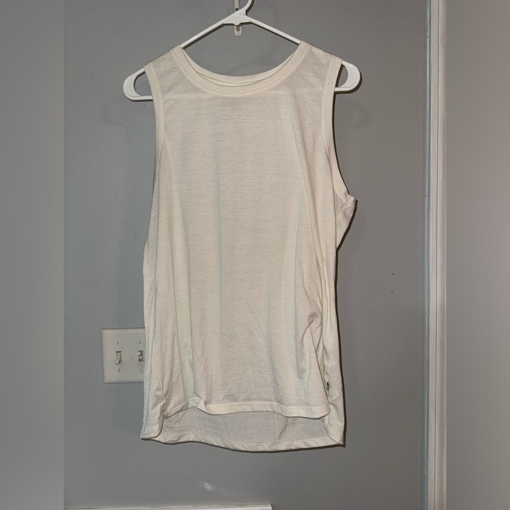 Marika Women's Cream Crewneck Tank Top